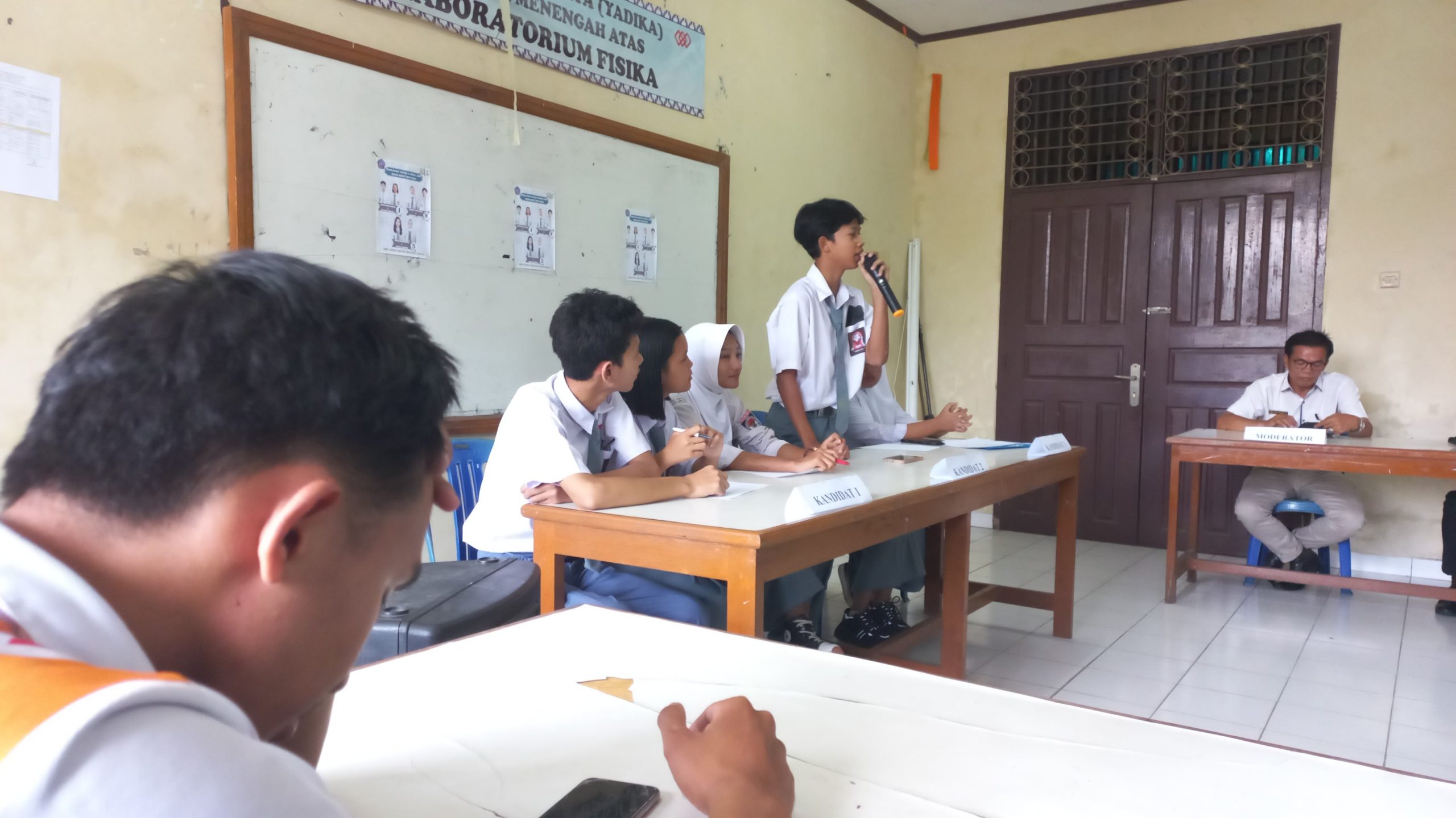 Pemilihan Ketua dan Wakil Ketua OSIS SMA Yadika Natar Lampung Selatan