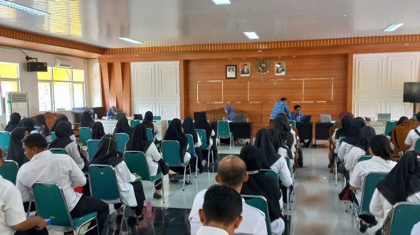 Verifikasi Berkas PPPK JF Guru 2023 di Kantor BKD Provinsi Lampung
