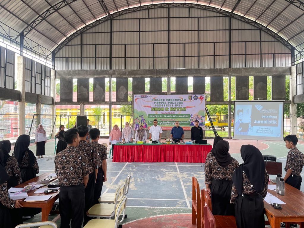 Pembukaan Acara P5 Fase F SMAN 2 Natar