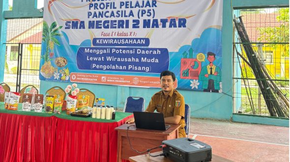 SMAN 2 Natar Siapkan Wirausaha Muda Lewat Kegiatan P5